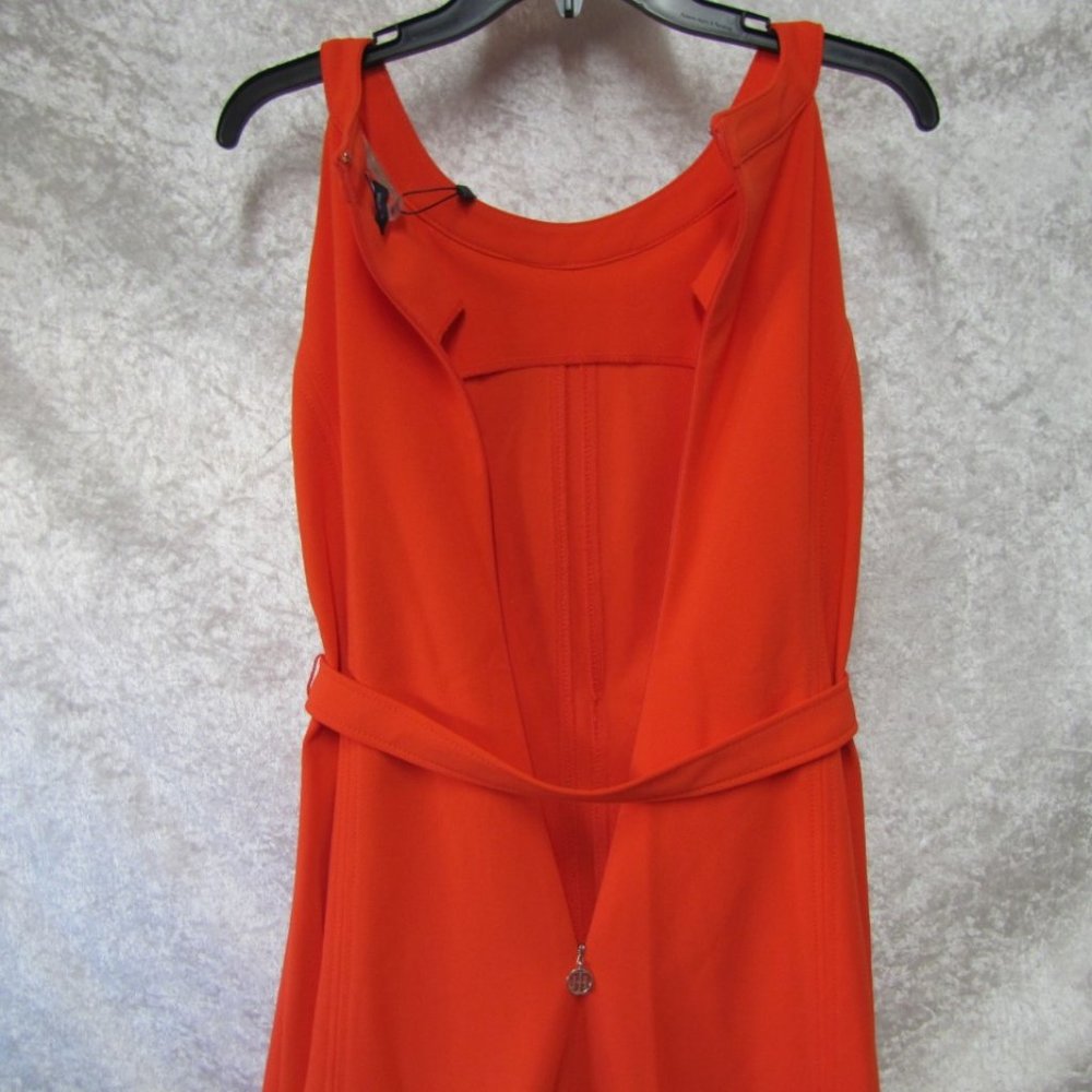 Tommy Hilfiger Women's Belted Flare Dress size 10 NEW - Picture 8 of 11